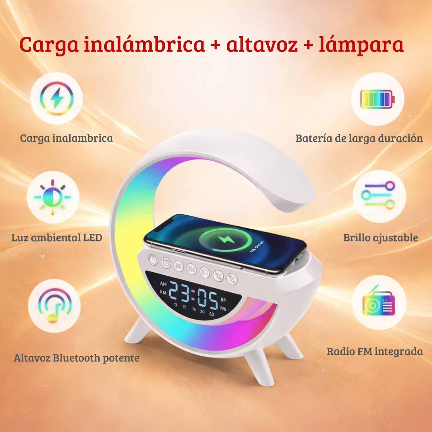 Altavoz Bluetooth  3 en 1