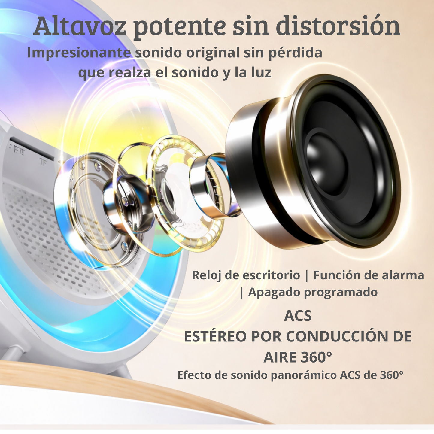 Altavoz Bluetooth  3 en 1