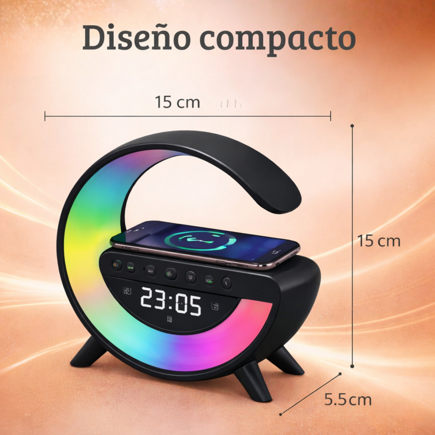 Altavoz-Cargador-Bluetooth 3 en 1